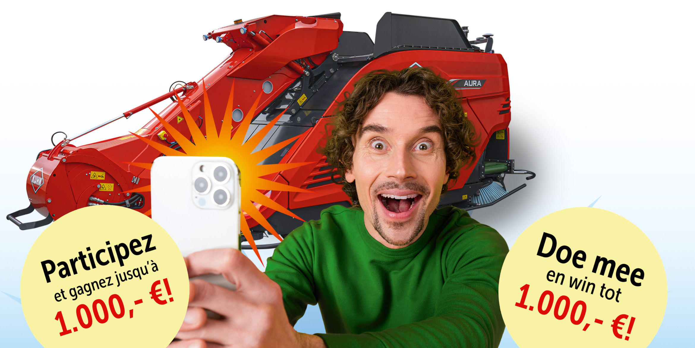 Win tot 1.000,- met de Aura wedstrijd op Agribex 2025