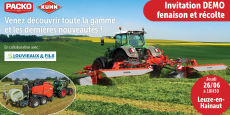 Démo fenaison et récolte