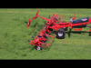 KUHN GF 8712 / 10812 T & P - Girofaneurs Traînés et Portés (en action)